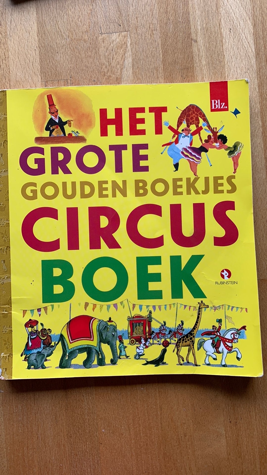 het Gouden circus Boekje, Boeken, Gelezen, Fictie algemeen, Jongen of Meisje, 4 jaar