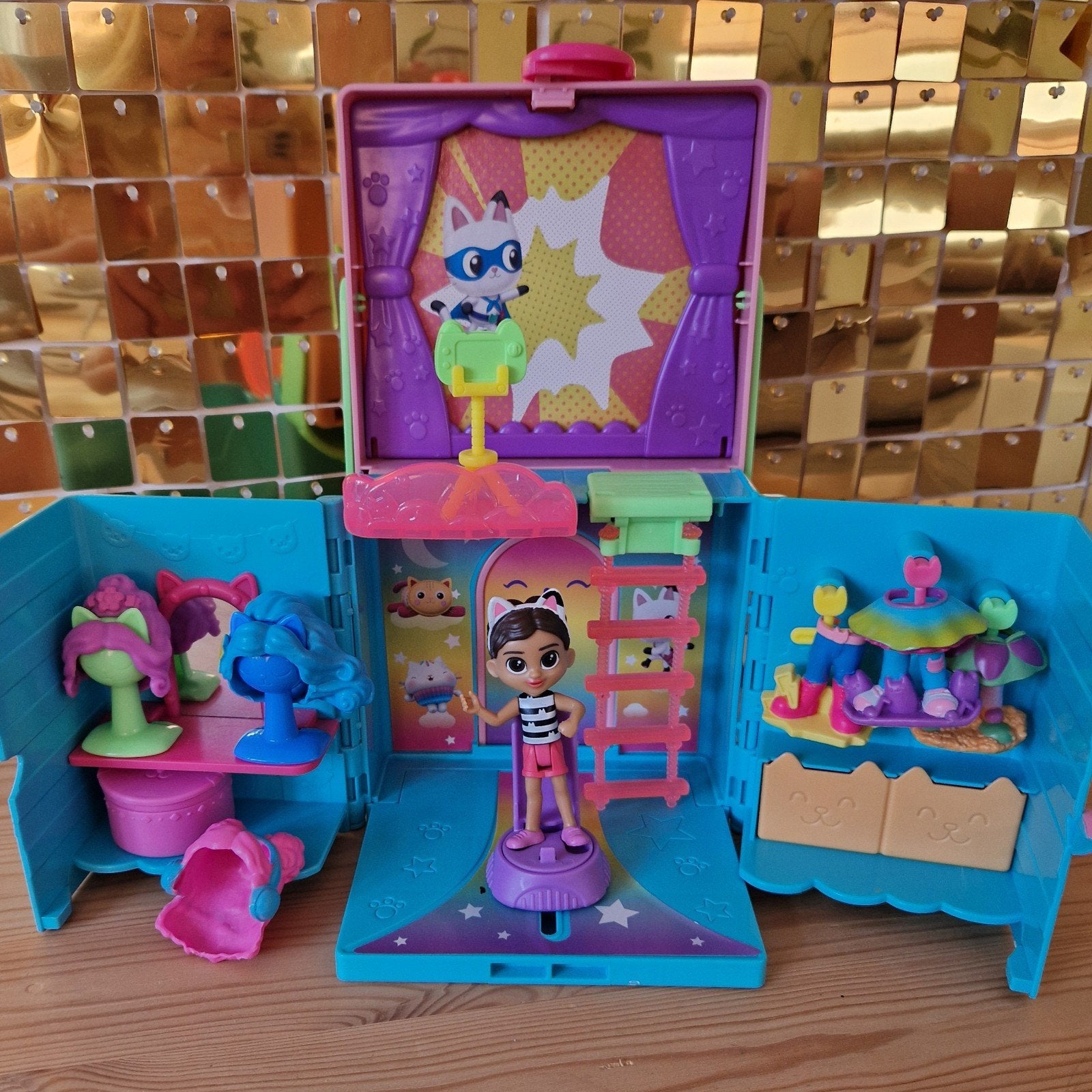Gabby's Poppenhuis - Gabby's Verkleedkamer, Ophalen of Verzenden, Zo goed als nieuw, Poppenhuis