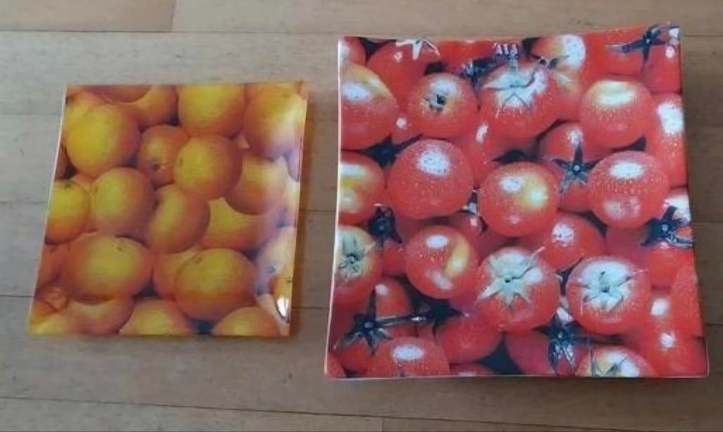 Set van twee serveerschalen, 1 ASA, Overige typen, Ophalen of Verzenden, Zo goed als nieuw