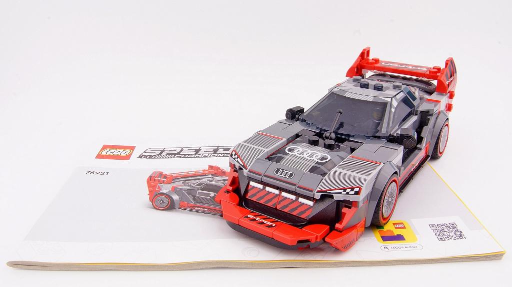 LEGO Speed Champions 76921 - Audi S1 e tron quattro, Lego, Zo goed als nieuw, Inclusief instructies, Speed Champions