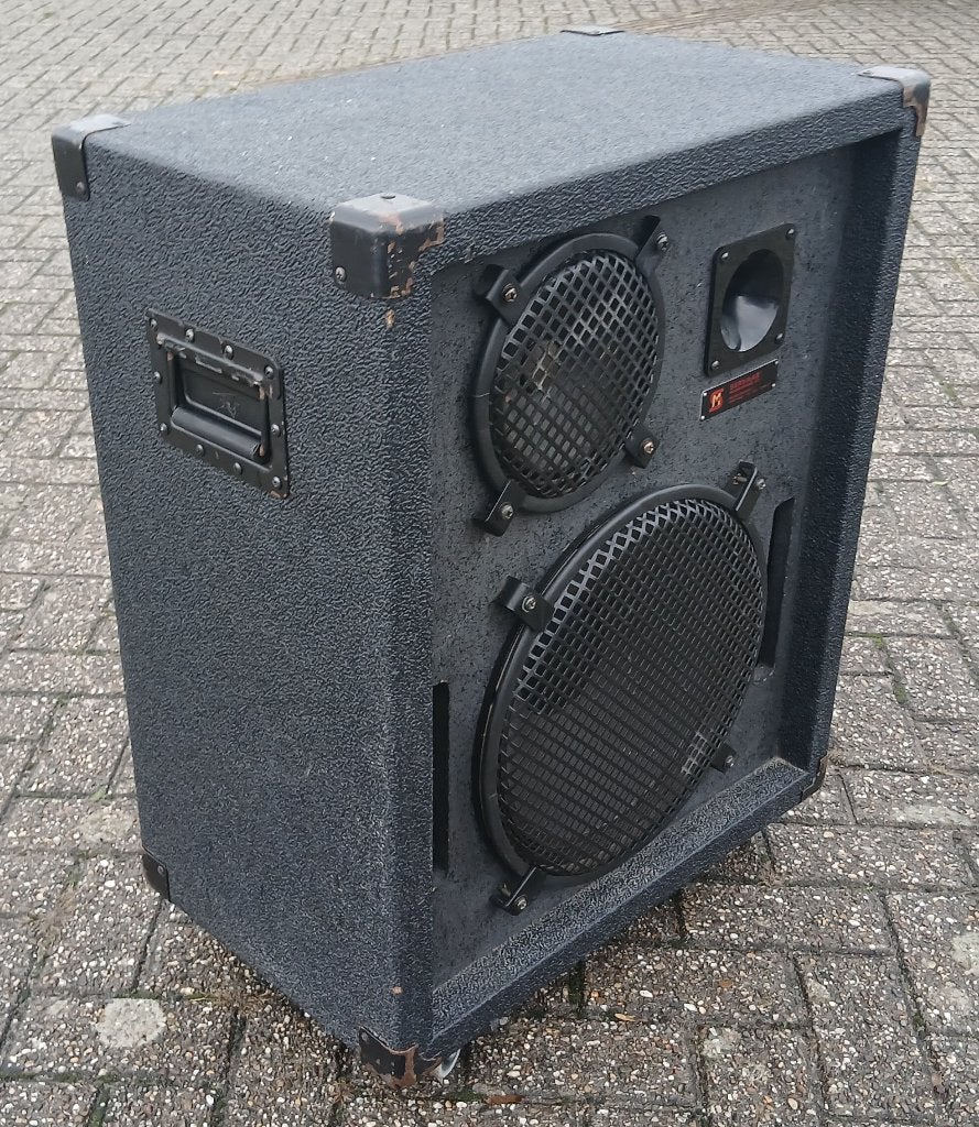 Luidsprekers 15 inch 3-weg 300 Watt Peavey, 2 stuks, Stereo speakers, Gebruikt, Peavey, Ophalen of Verzenden