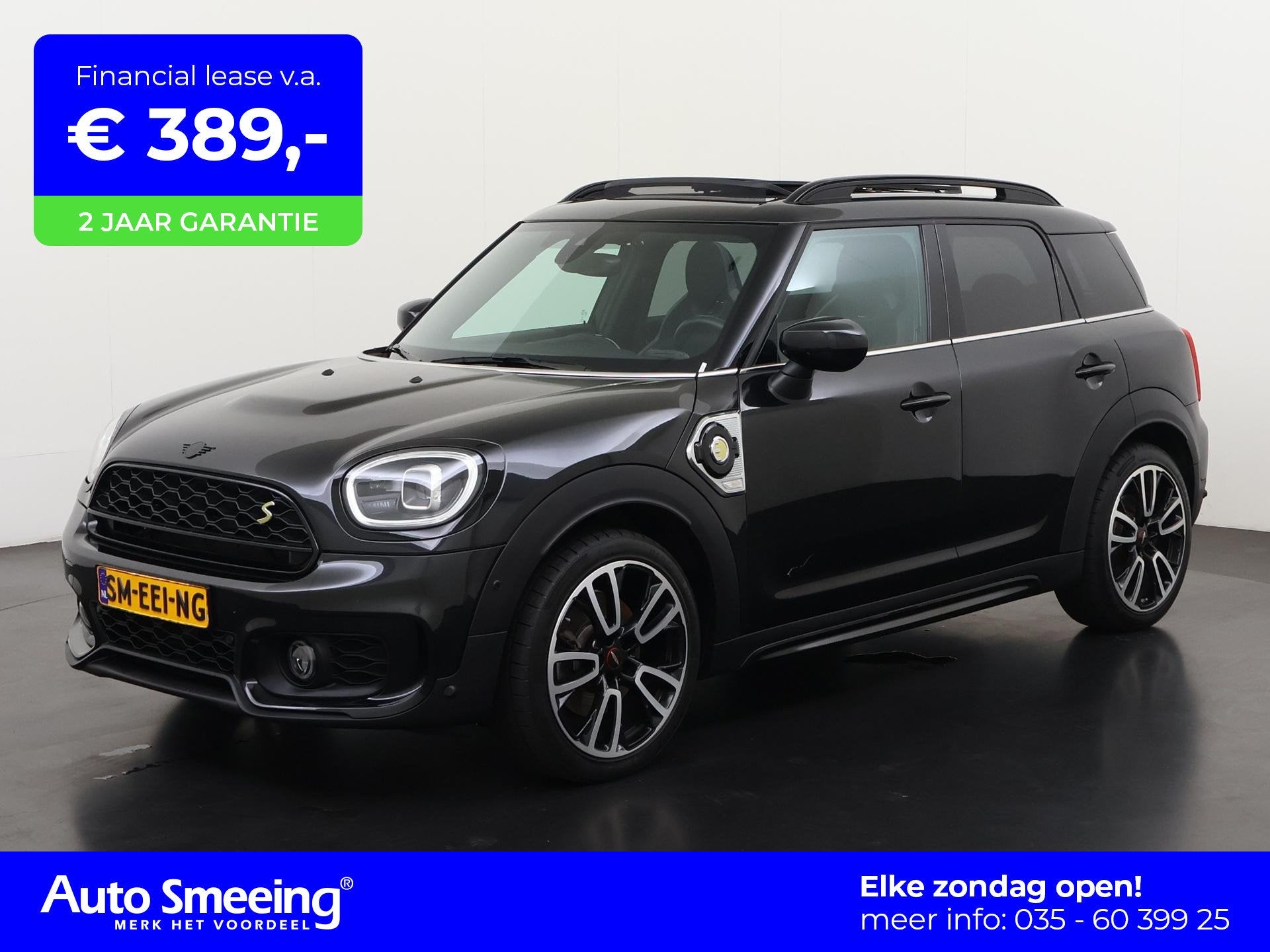 MINI Countryman Cooper S E ALL4 JCW Black Pack | Panoramadak, Auto's, Mini, Automaat, Gebruikt, Countryman, Zwart