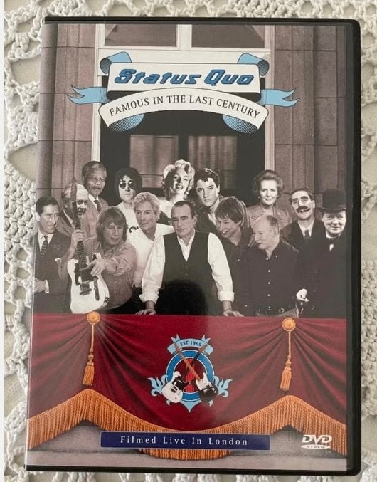 DVD Status Quo Famous in the last Century, Engels, Alle leeftijden, Ophalen of Verzenden, Zo goed als nieuw