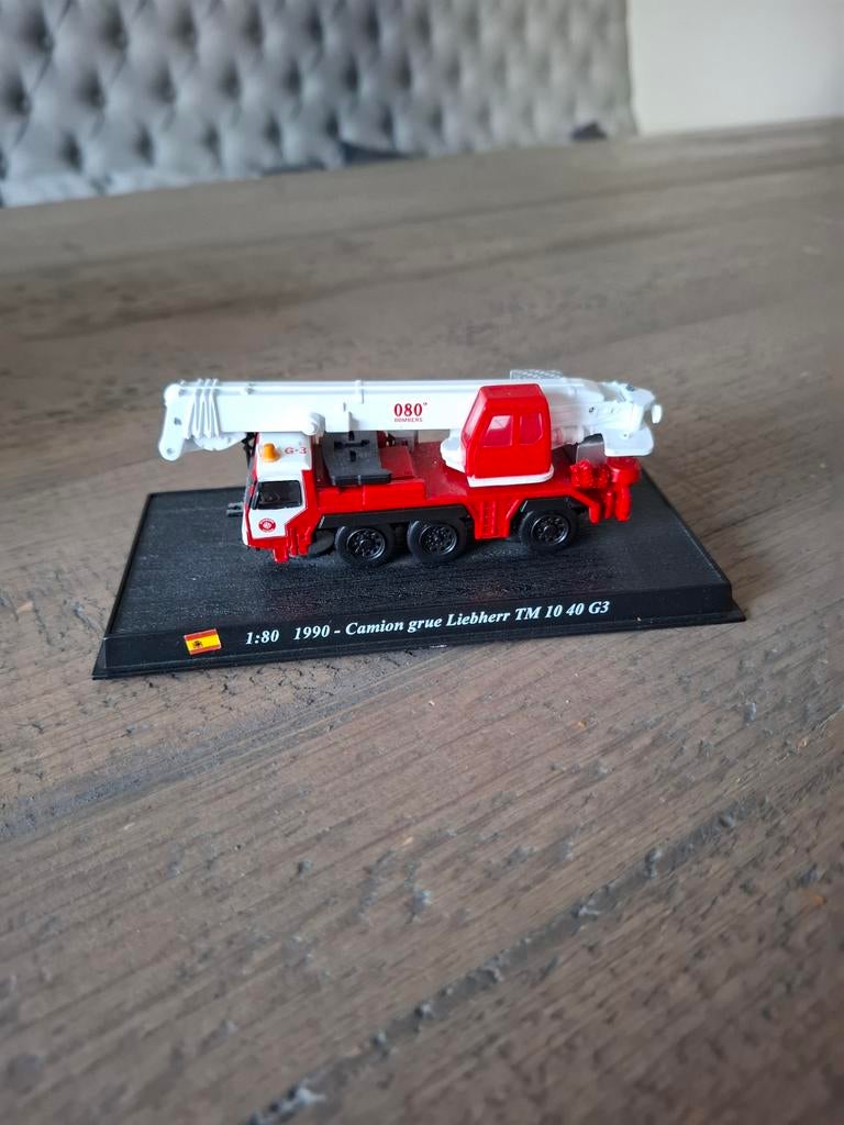 Schaalmodel Liebherr kraanwagen 1:80 – TM 10 40 G3, Ophalen of Verzenden, Zo goed als nieuw, Groter dan 1:32, Overige merken