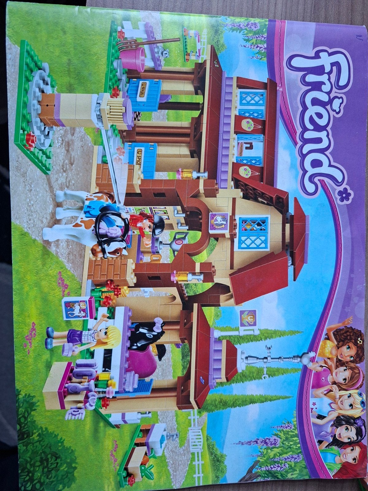 te koop lego Friends manege, Lego, Friends, Ophalen of Verzenden, Zo goed als nieuw