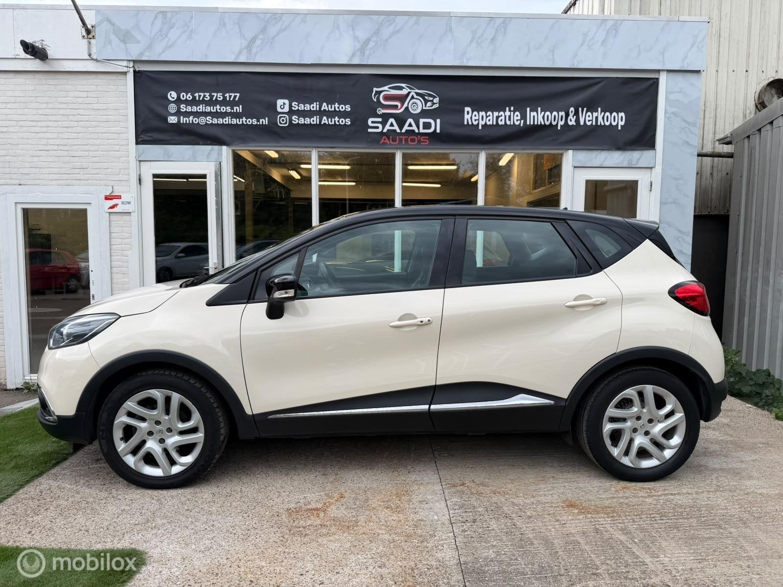 Renault Captur 1.2 TCe Helly Hansen Automaat Keyless, Euro 5, Stof, Zwart, 4 cilinders