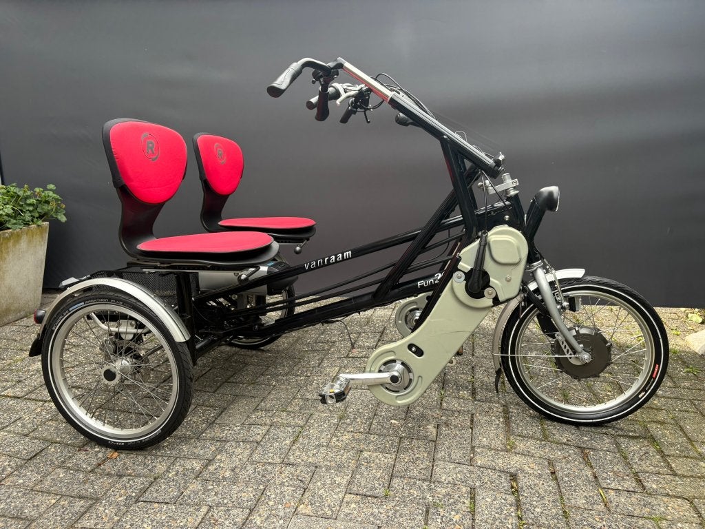 fun2go Van Raam cube duofiets richtingaanwijzers+garantie, Ophalen, Overige typen, Aluminium, Fun2go van raam