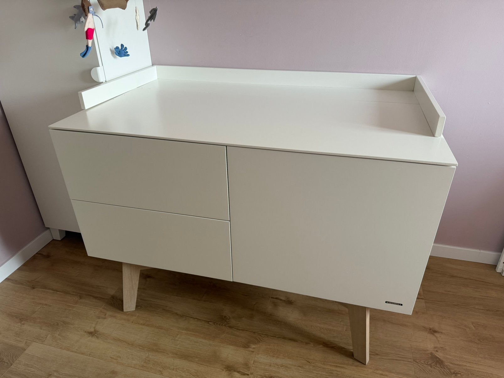 Kidsmill Sixties commode inclusief verlengstuk, Ophalen, Gebruikt, 50 tot 70 cm, 100 cm of meer
