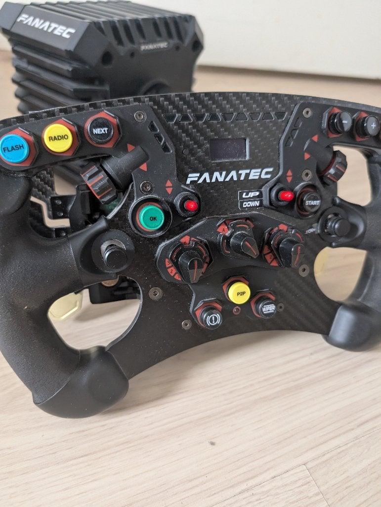 Sim Racing Stuur met motor, Racestuur, Gebruikt, Ophalen of Verzenden, Verstelbaar