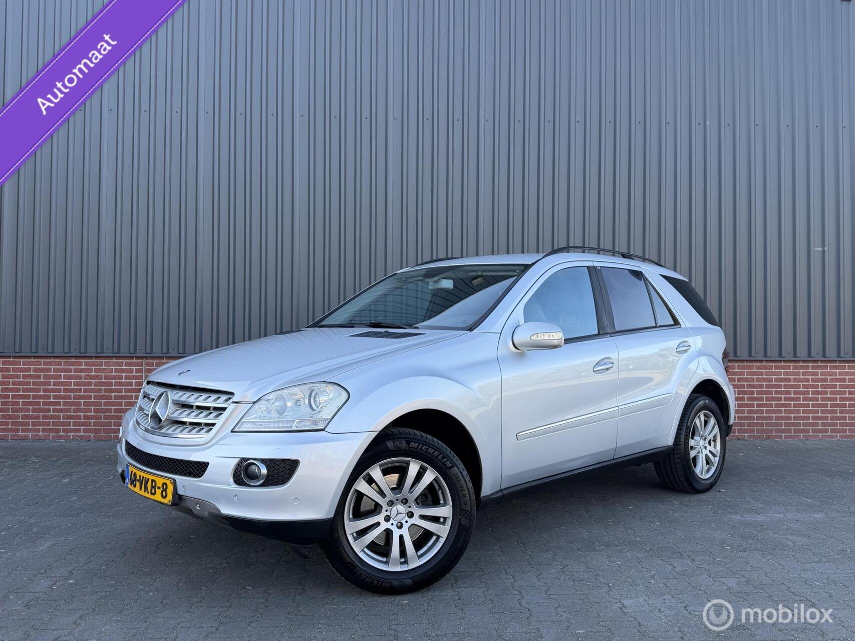 Mercedes M-klasse Ml320 CDI Aut Grijs Kenteken 2007 Nette St, Auto's, Automaat, Gebruikt, 2987 cc, Bedrijf