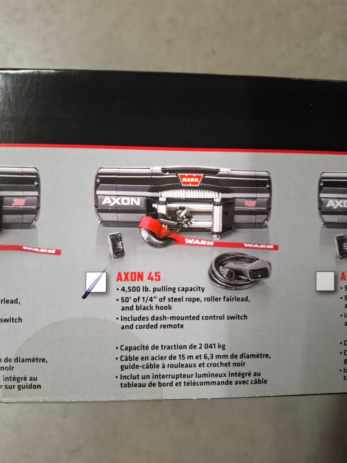 WARN lier winch  nieuw, Ophalen, Nieuw