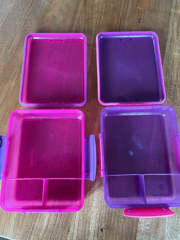 2 stuks lunchboxen, Ophalen of Verzenden, Zo goed als nieuw