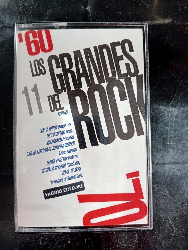 Los Grandes del Rock - Guitars, Cd's en Dvd's, Cassettebandjes, 1 bandje, Ophalen of Verzenden, Zo goed als nieuw, Origineel