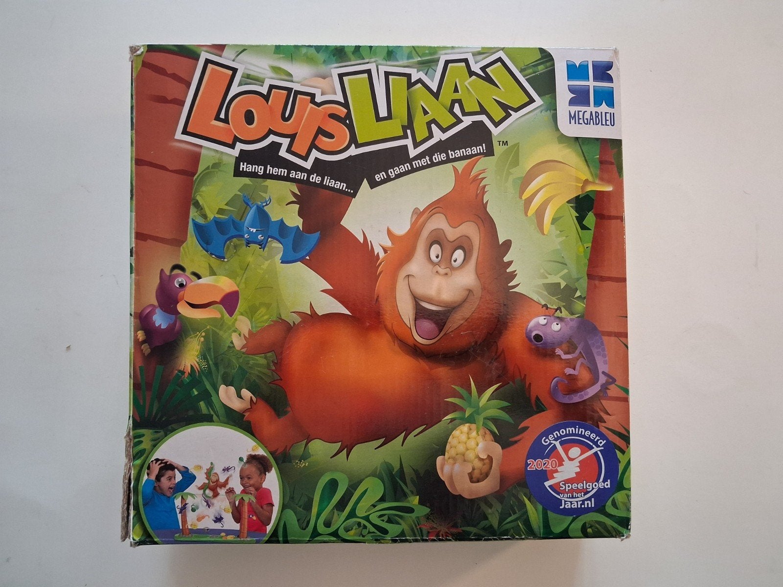 Loopy Loopy: Hilarisch Apen Spel voor Kinderen, Een of twee spelers, Ophalen of Verzenden, Zo goed als nieuw, Megableu