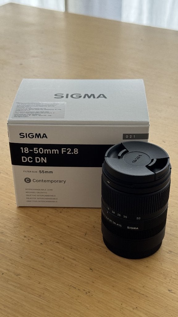 Sigma 18-50mm F2.8 DC DN Contemporary — Sony E — nieuw, Sony E-mount, Macrofunctie, Sony, Nieuw