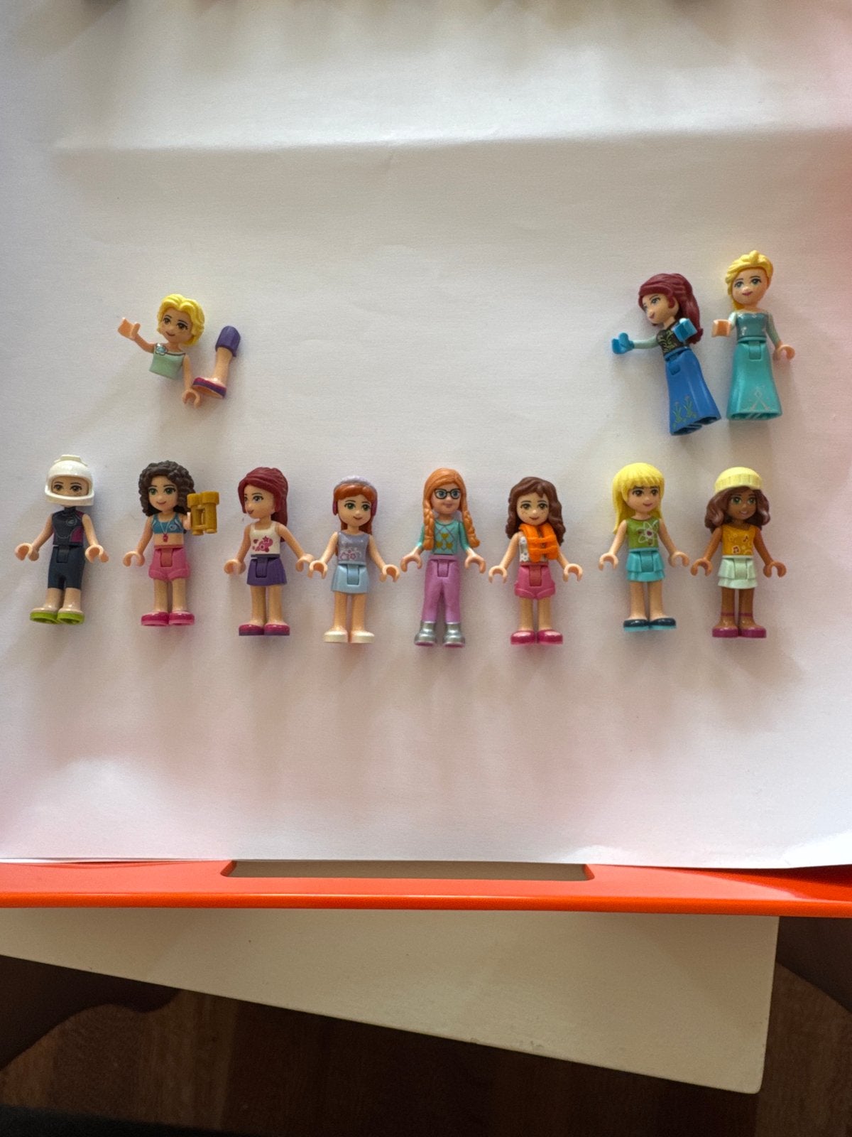 Lego Friends & Frozen Minifiguren - 10 stuks, Ophalen of Verzenden, Gebruikt