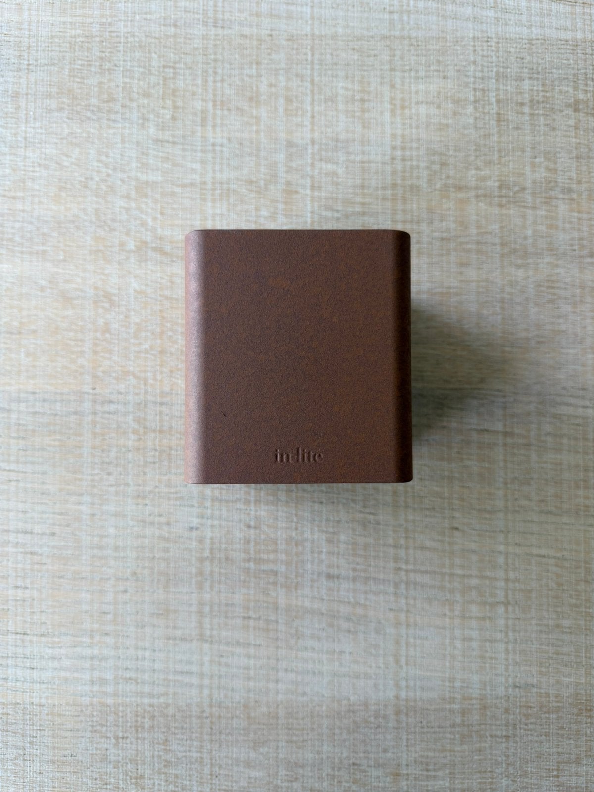 In-Lite Ace Down 100-230V Corten Wandlamp - Nieuw, Tuin en Terras, Buitenverlichting, Ophalen of Verzenden, Nieuw, Wandlamp