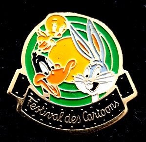 Bugs Bunny pin- Festival des cartoons, Verzenden, Nieuw, Figuurtje, Speldje of Pin