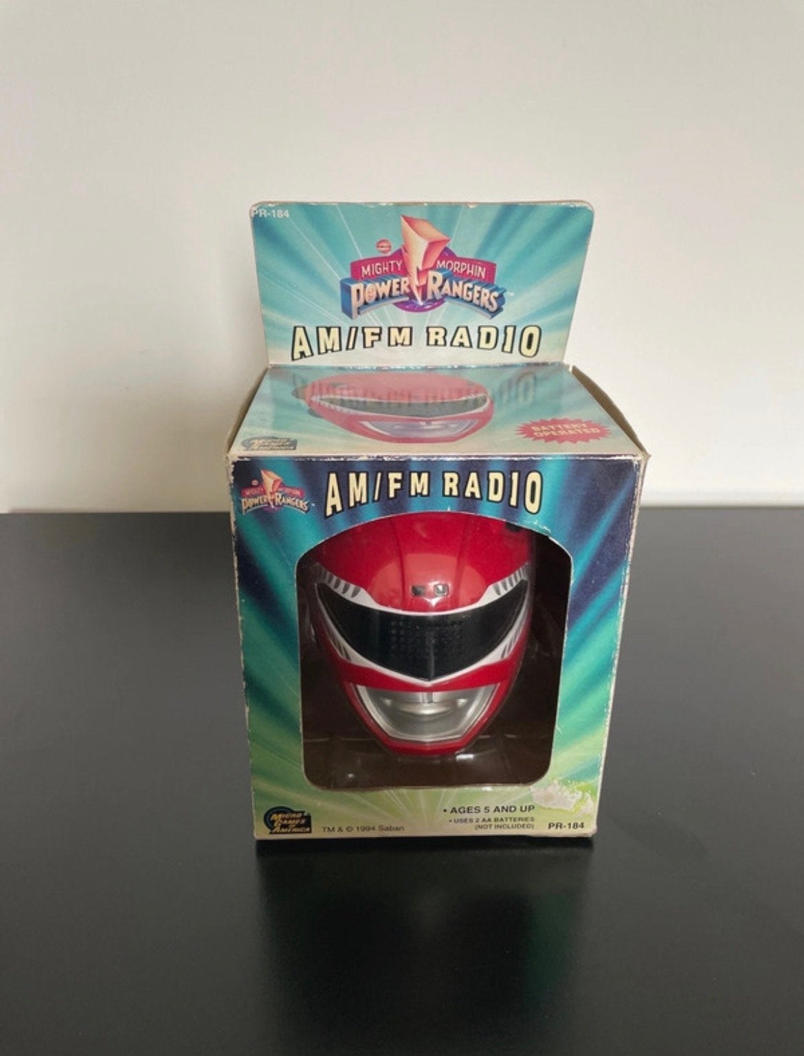 Mighty Morphin Power Rangers AM/FM Radio - Nieuw in doos, Verzenden, Zo goed als nieuw