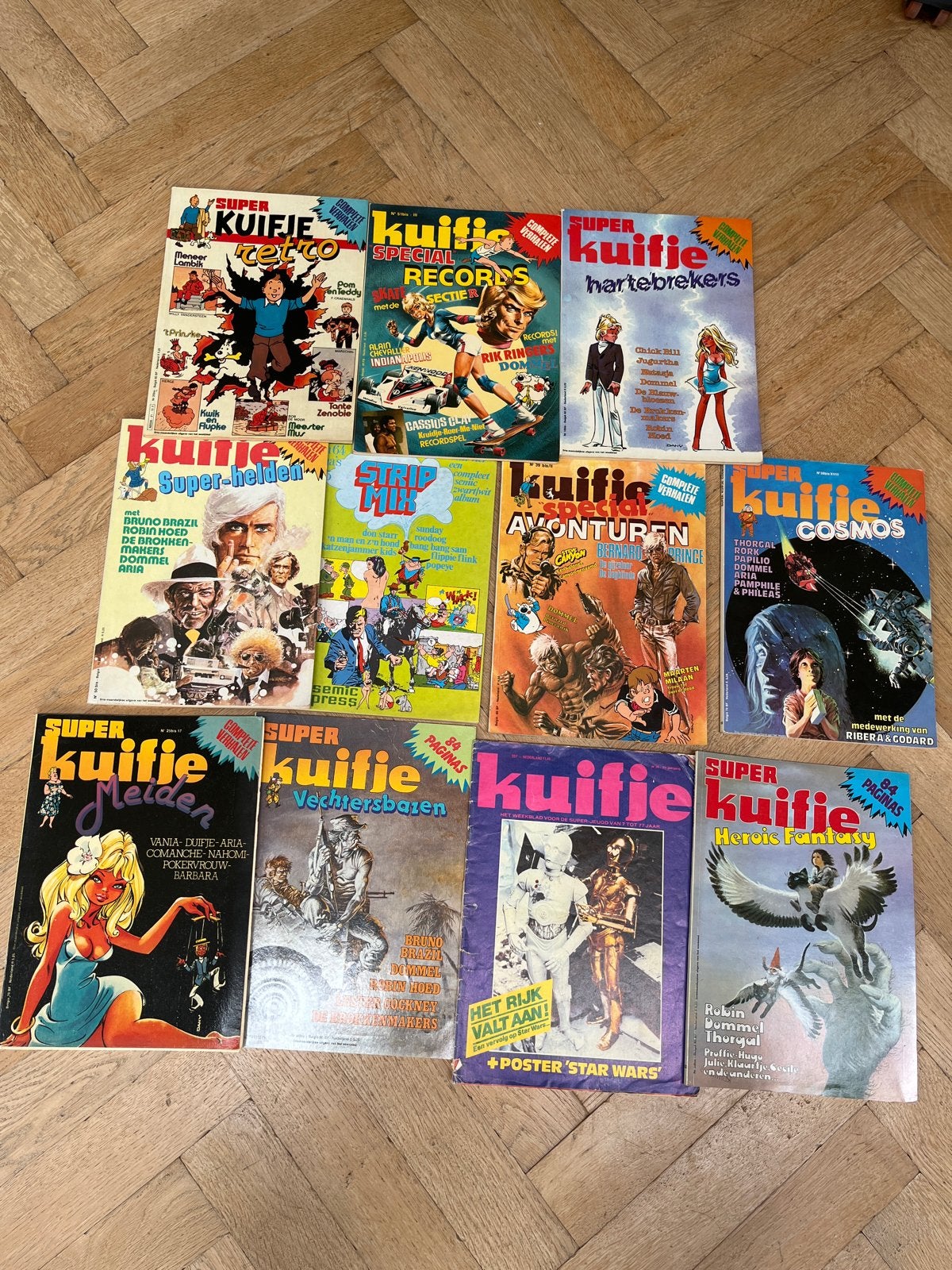 Super Kuifje stripboeken - Diverse edities, Boeken, Meerdere stripboeken, Ophalen of Verzenden, Gelezen