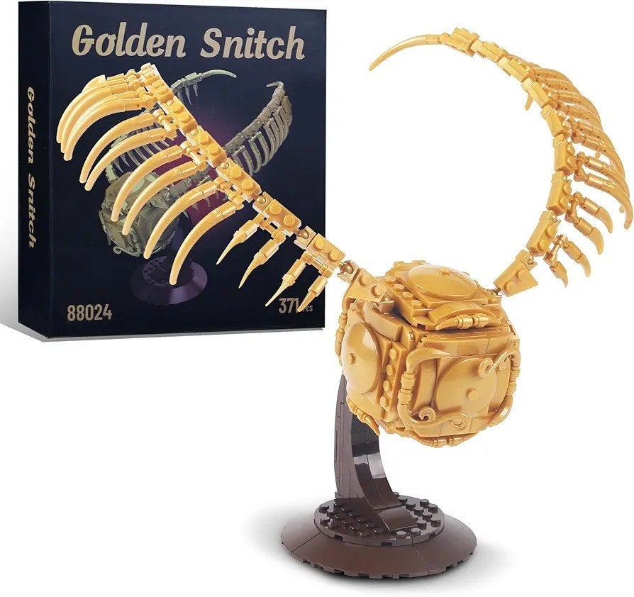 Harry Potter | The Golden Snitch | (371 Pieces), Ophalen of Verzenden, Nieuw, Beeldje of Buste