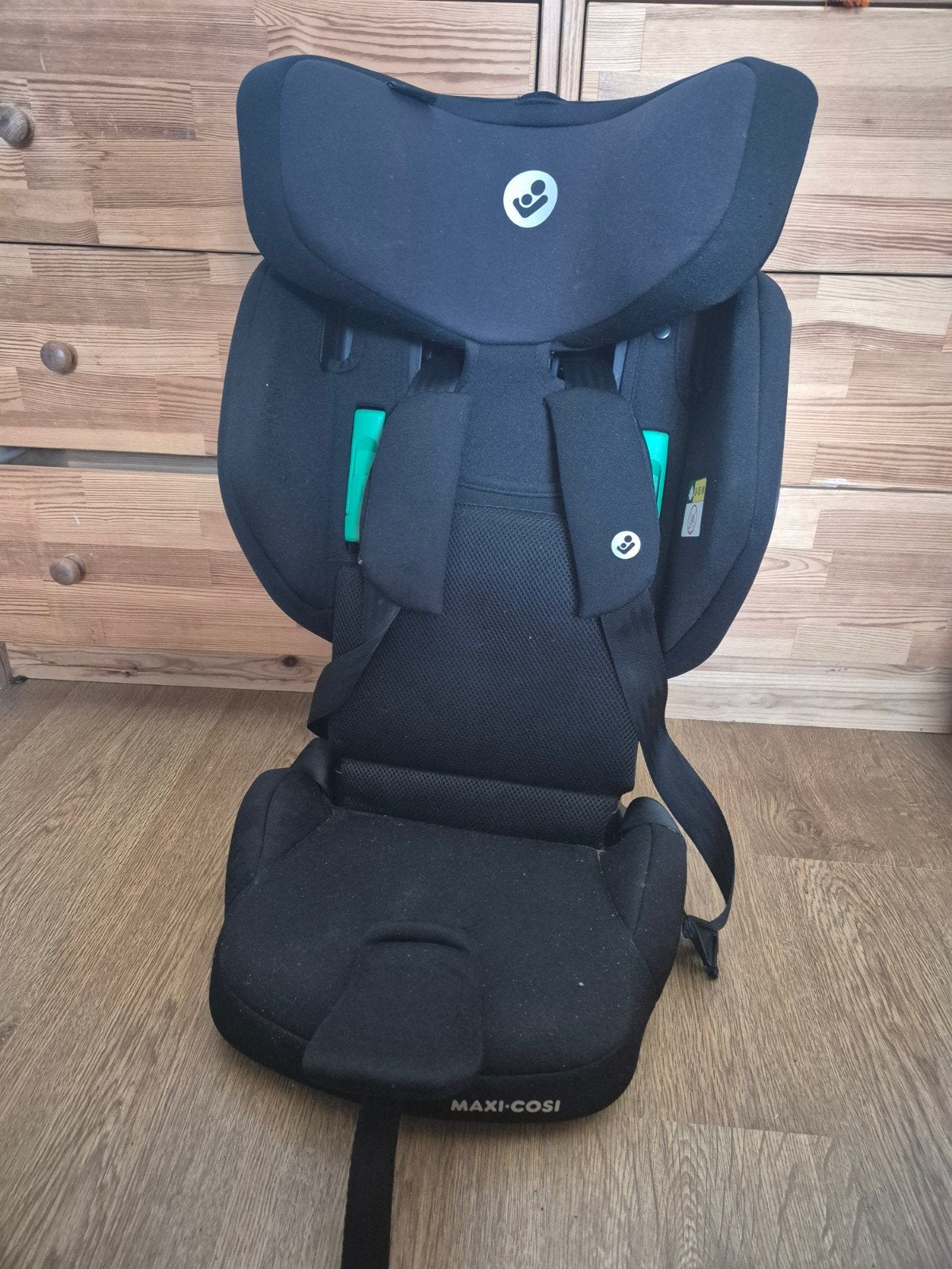 Maxi-Cosi Nomad Plus Autostoel - Zwart - 76-105 cm, Kinderen en Baby's, Autostoeltjes, Ophalen, Autogordel, 9 t/m 18 kg, Zo goed als nieuw