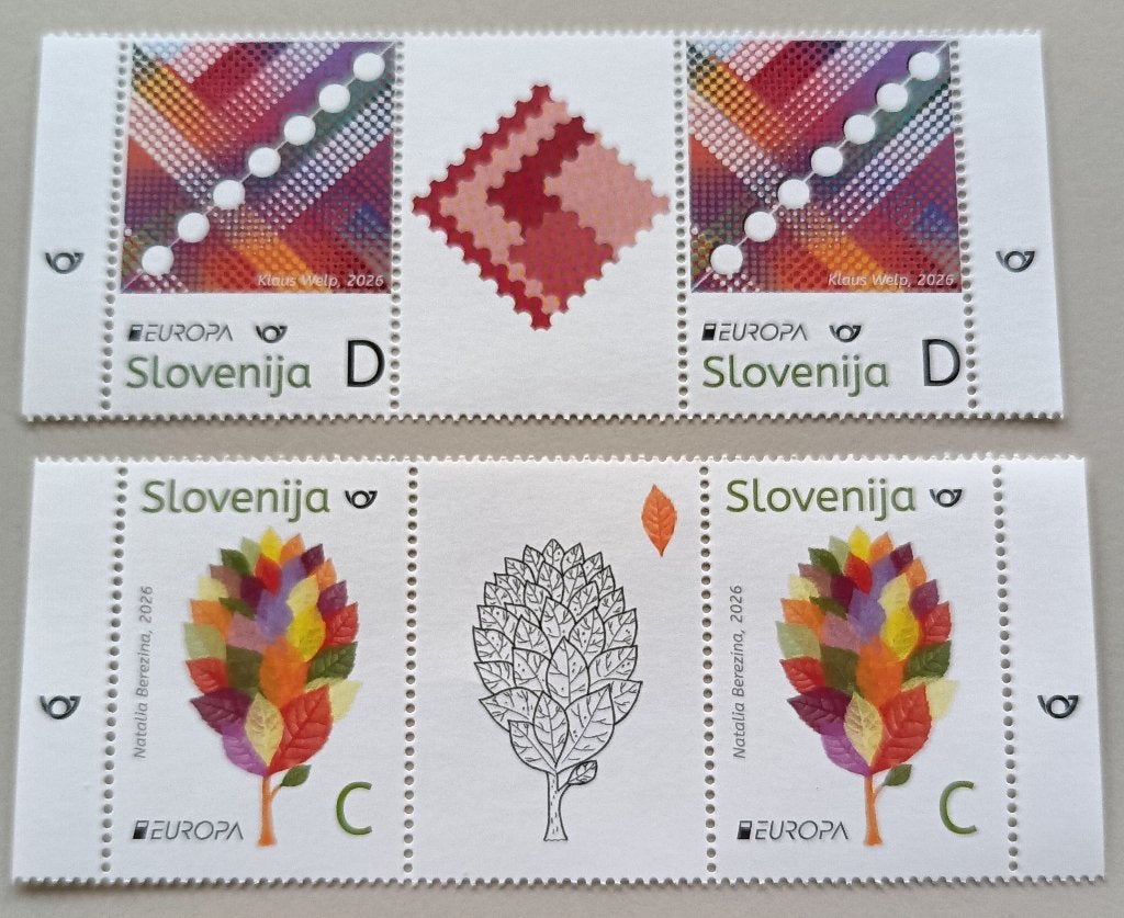 Slovenie-Slovenia 2026 cept PF with vignet, Verzenden, Overige landen, Postfris