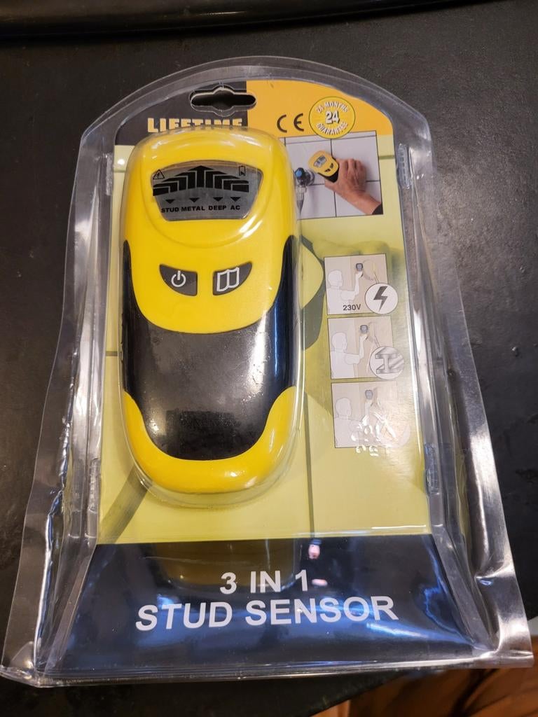 Life time tools 3 in 1 Stud Sensor, Niet bekend, Life time, Nieuw, Ophalen of Verzenden