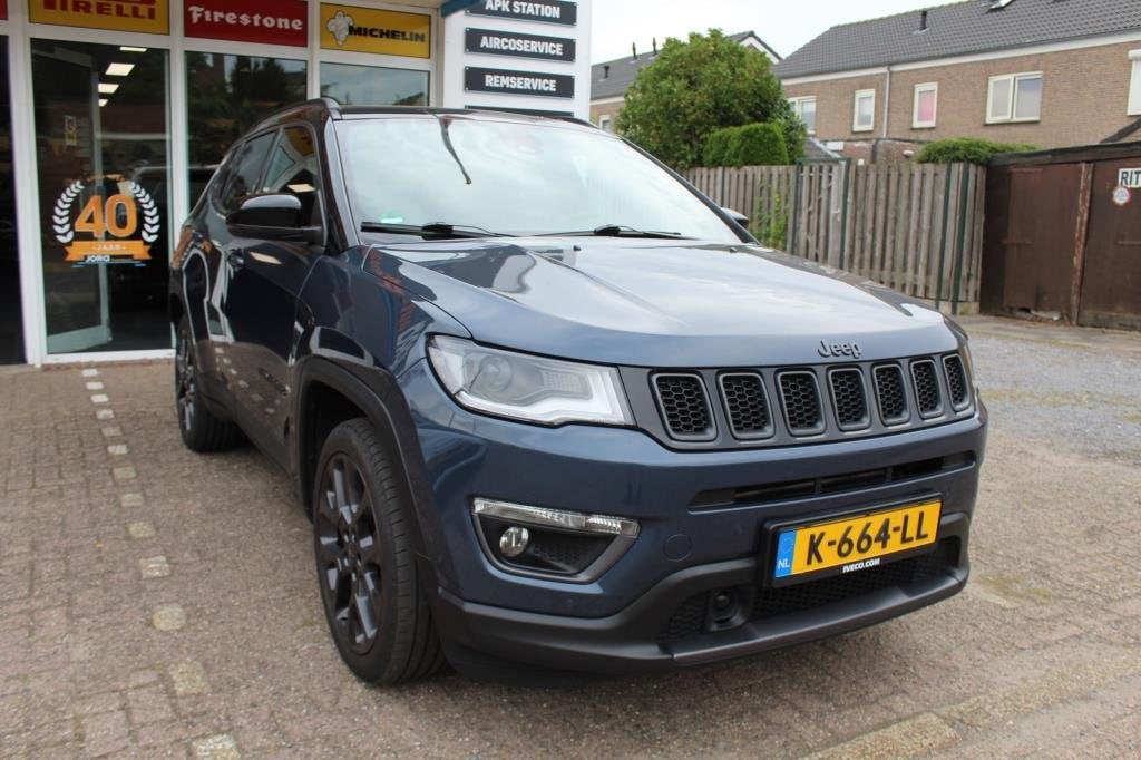 Jeep Compass 1.3T S Automaat, 4 cilinders, 150 pk, Blauw, Automatische klimaatregeling