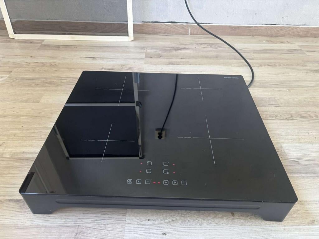 Inventum Inductie Kookplaat 4-pits 220/240V, Witgoed en Apparatuur, Kookplaten, Ophalen of Verzenden