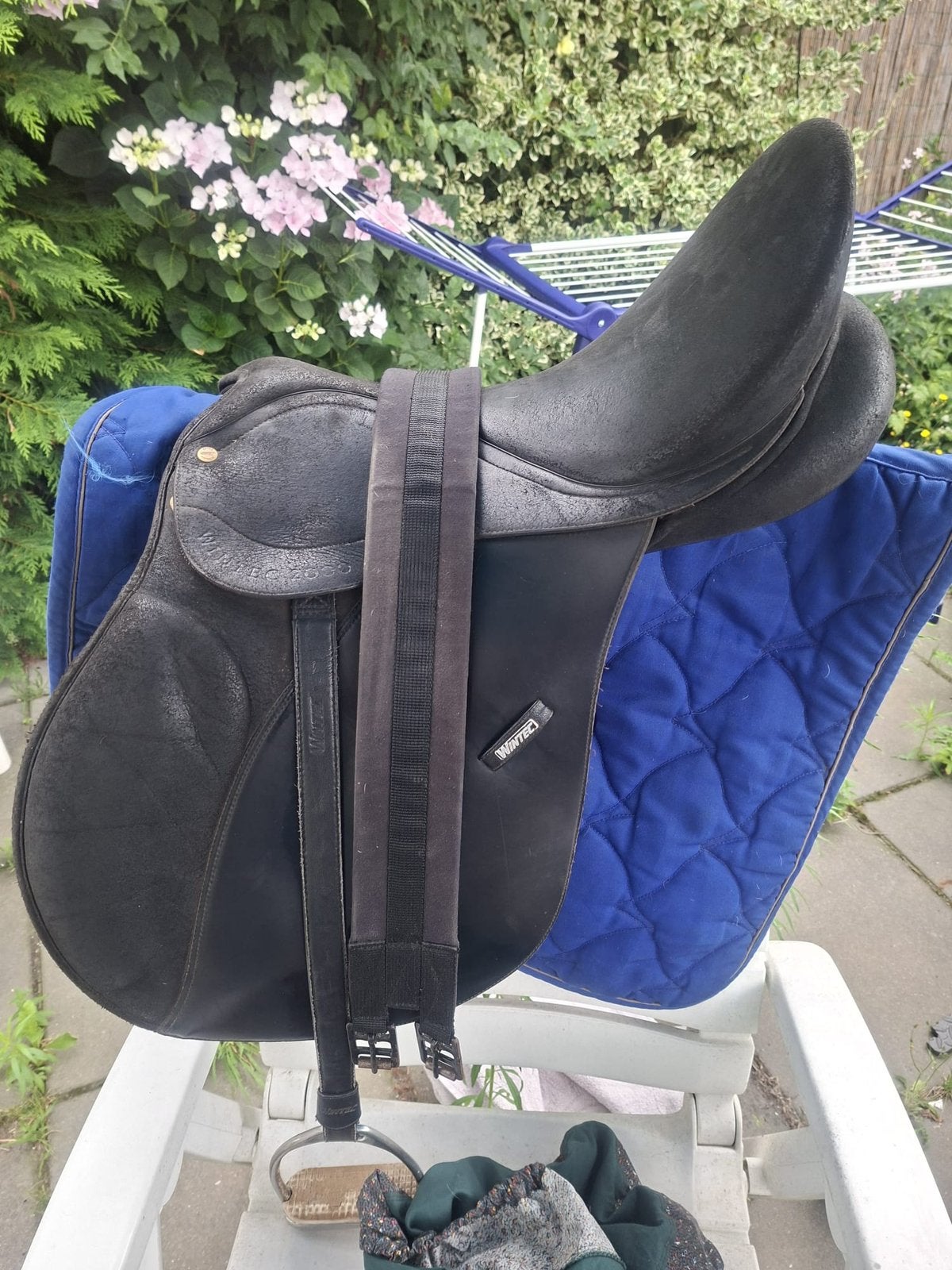 Wintec veelzijdigheid zadel, Ophalen, Gebruikt, Extra wijd, XL (18 inch of meer)