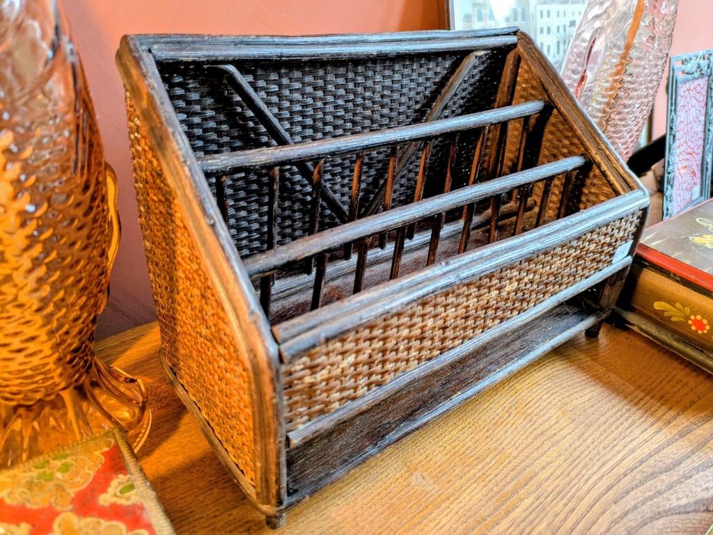 Rotan Organizer Brieven houder, Ophalen of Verzenden, X, X, X