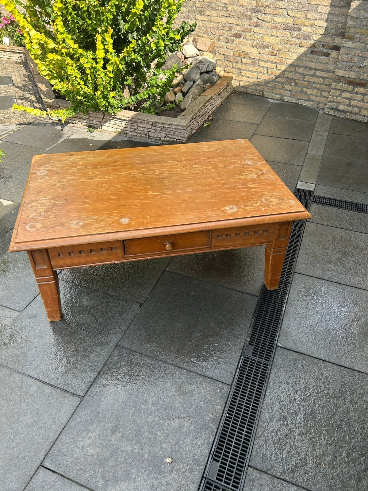 Mooie opknap Grenen tafel te koop, Ophalen, Gebruikt, 100 tot 150 cm, 50 tot 100 cm