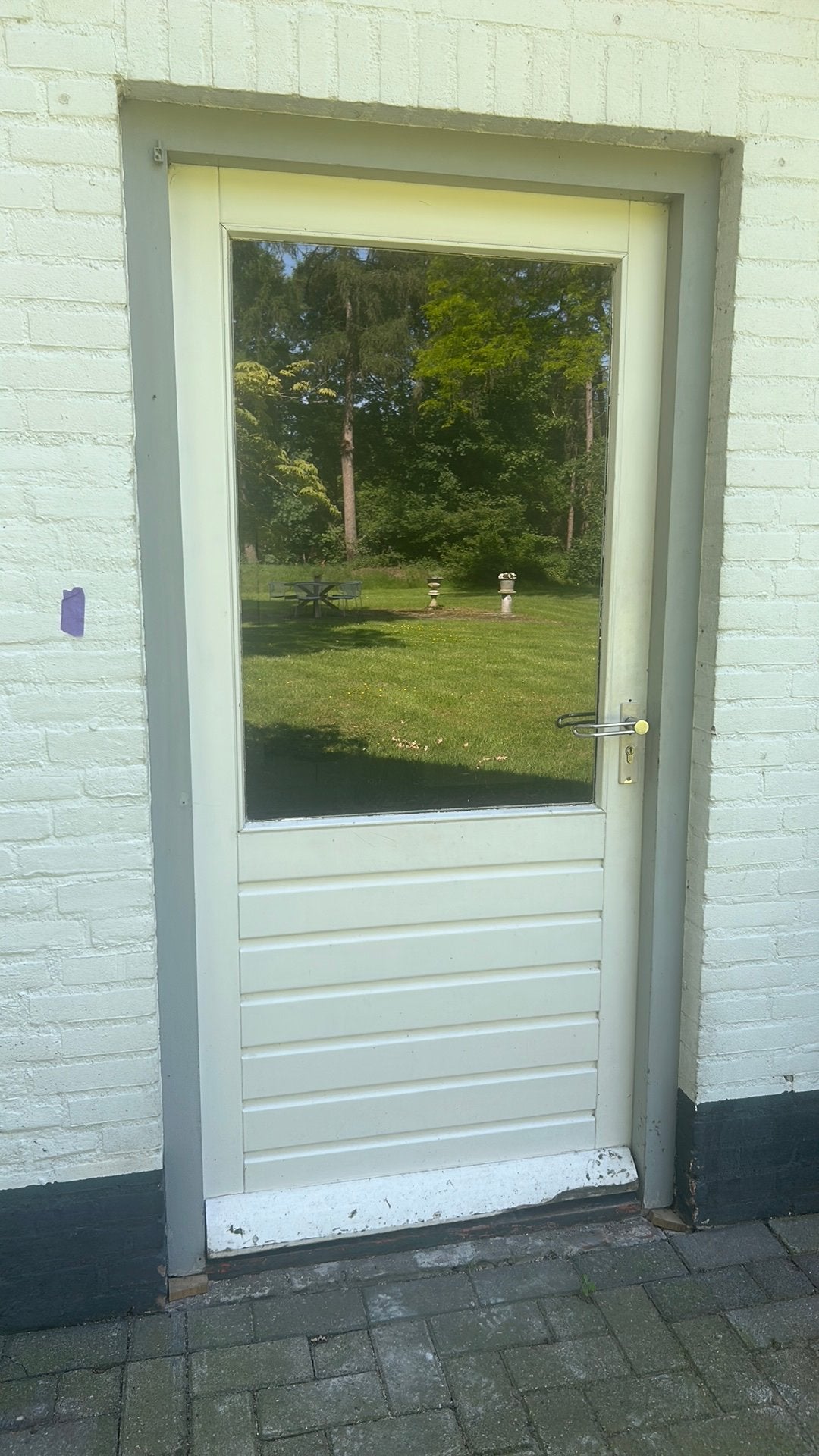 Gratis deur, Doe-het-zelf en Verbouw, Kozijnen en Schuifpuien, 75 tot 150 cm, Gebruikt, Deurkozijn, Ophalen of Verzenden