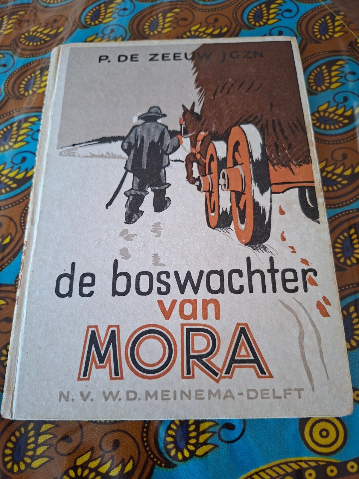 De Boswachter van Mora - P. de Zeeuw J.G.zn. (1948), Ophalen of Verzenden, Gelezen, P. de Zeeuw J.G.zn., Fictie algemeen