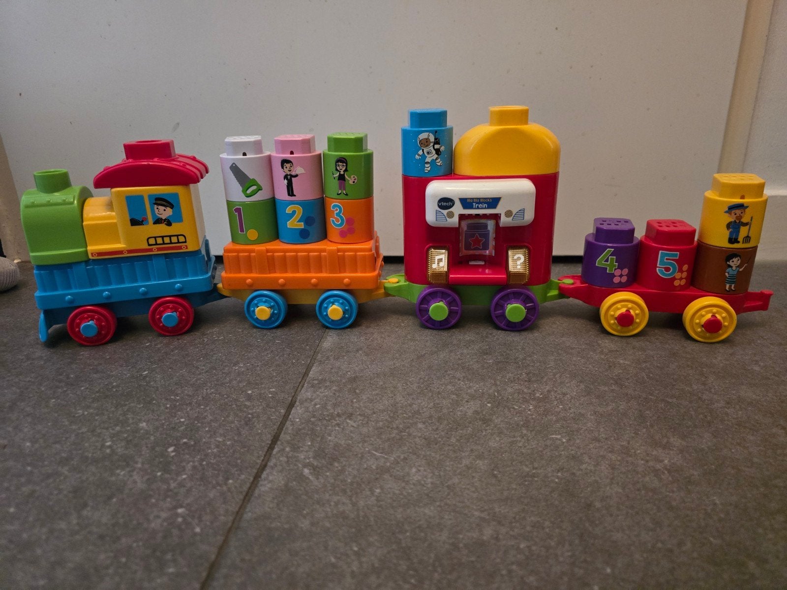 Vtech bla bla blocks trein, Ophalen of Verzenden, Overige typen, Met licht