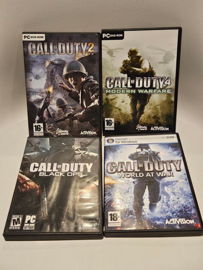 Call of Duty Colectie PC, Spelcomputers en Games, Games | Pc, Vanaf 18 jaar, Shooter, 1 speler, Ophalen of Verzenden