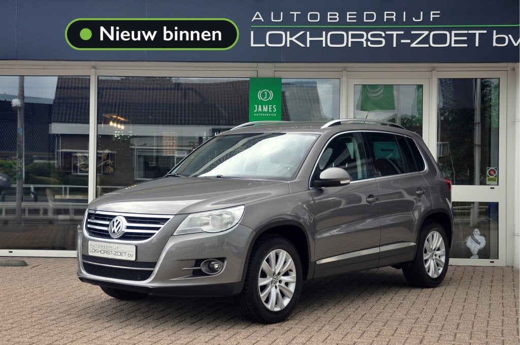 Volkswagen Tiguan 1.4 TSI 150 PK Sport&Style | Trekhaak | Cl, Voorwielaandrijving, Zwart, 4 cilinders, 150 pk