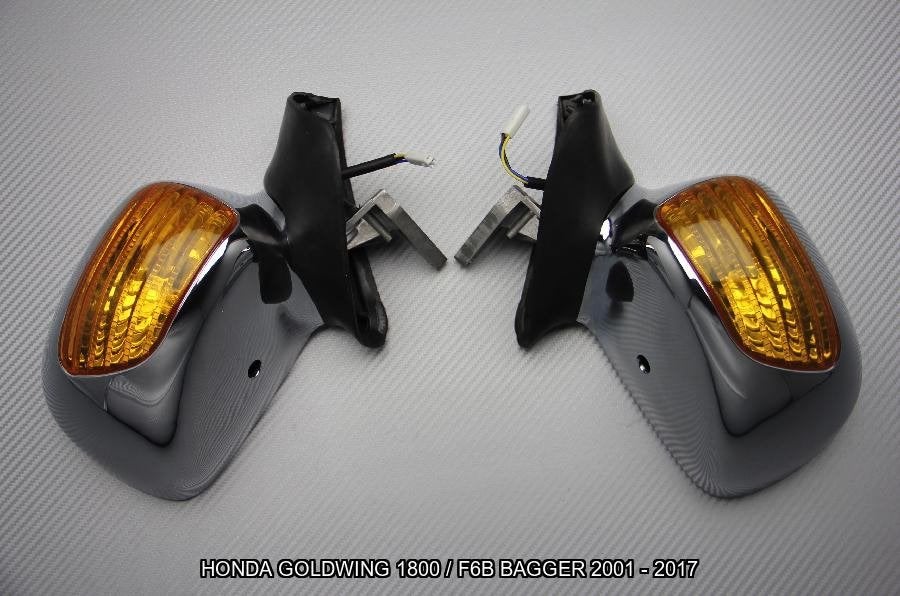 Set spiegels voor HONDA GOLDWING 1800 F6B BAGGER 2001 - 2017, Verzenden, Nieuw