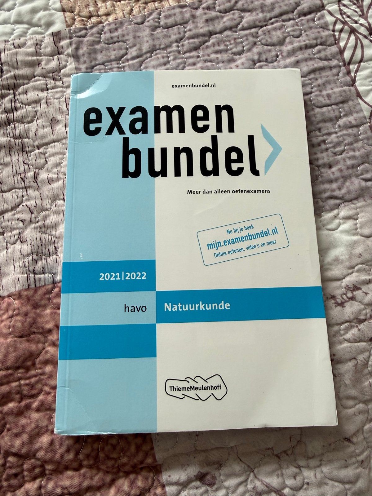 Examenbundel Natuurkunde HAVO 2021/2022, Boeken, Schoolboeken, Ophalen of Verzenden, Zo goed als nieuw, HAVO, Natuurkunde