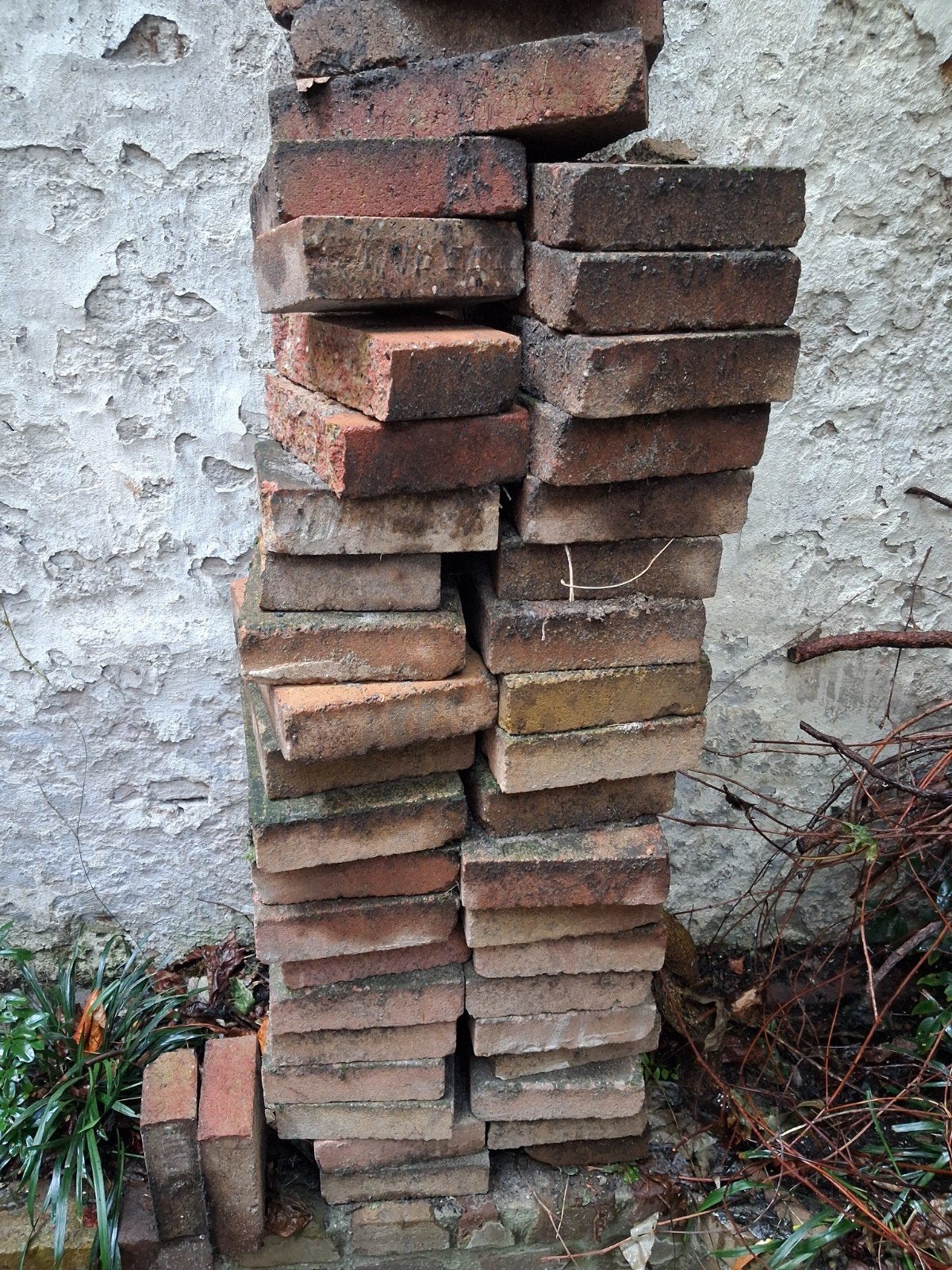 Gebruikte bakstenen voor tuin of project, Doe-het-zelf en Verbouw, Ophalen, Gebruikt, Bakstenen