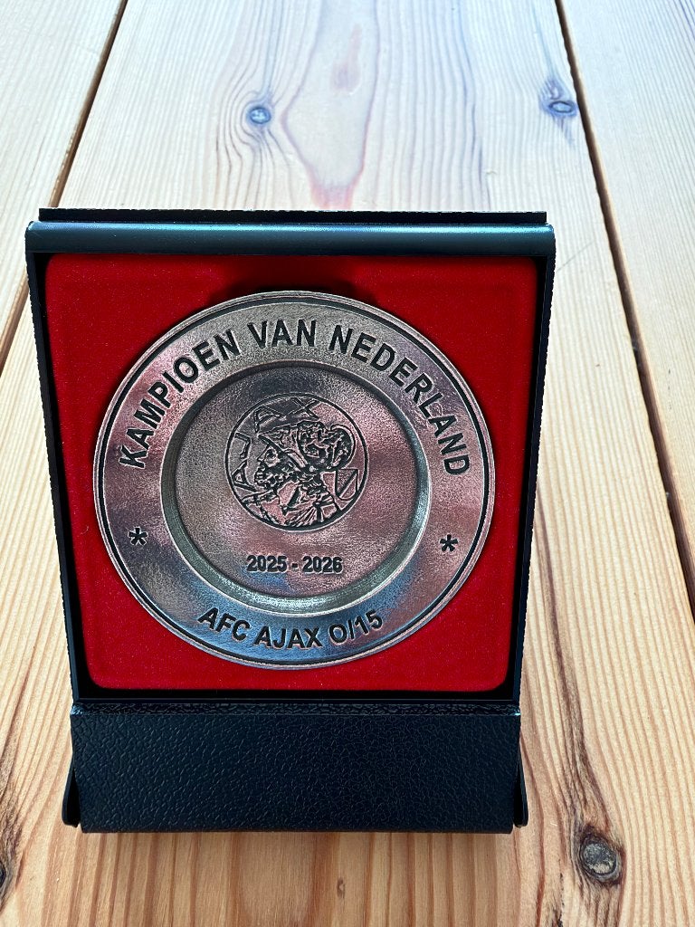 Ajax O15 kampioenspenning 2025/2026 Landskampioen, Ophalen of Verzenden, Nieuw, Ajax, Overige typen