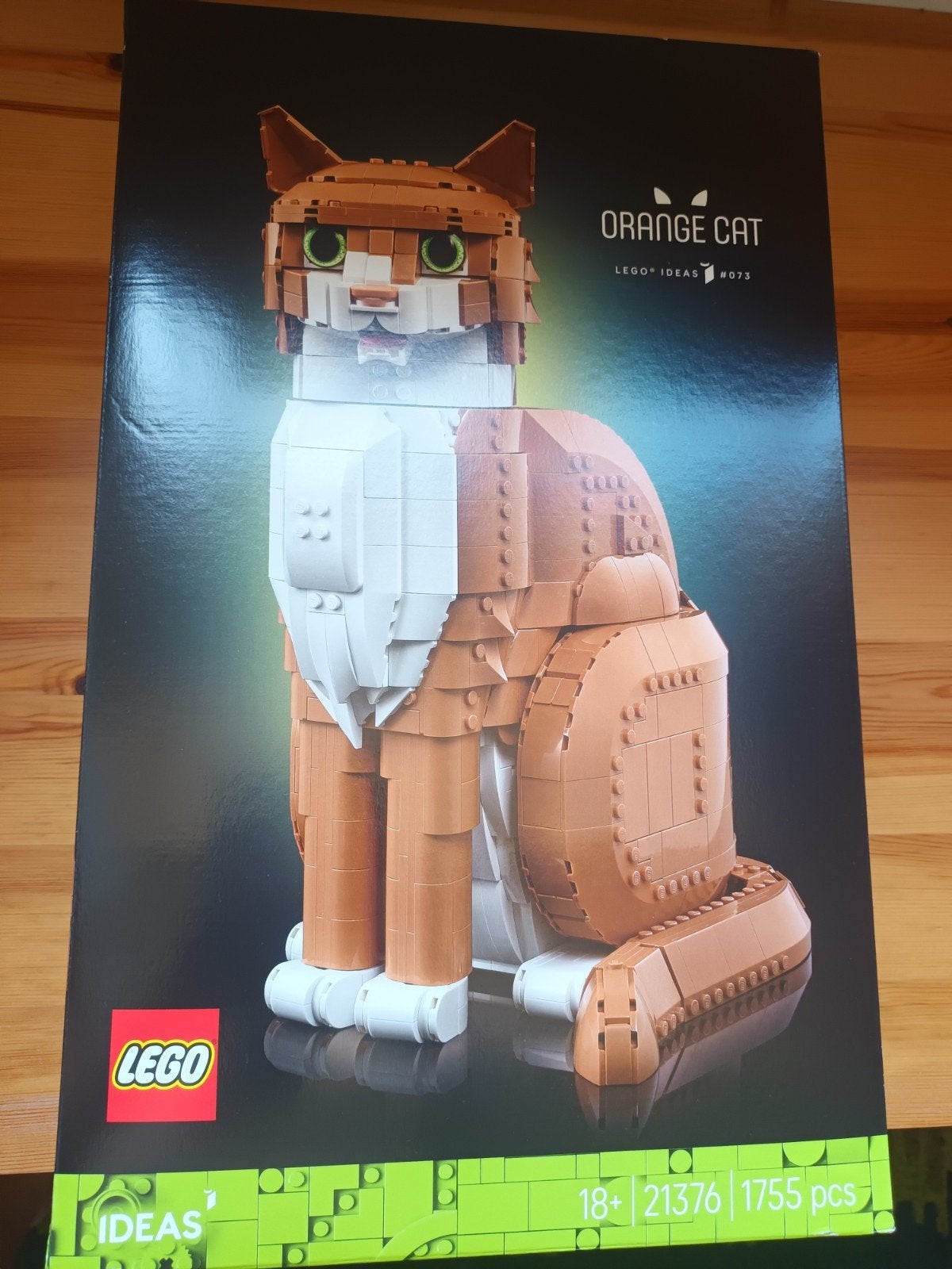 Lego Ideas 21376 Oranje Kat nieuw, Ophalen of Verzenden, Nieuw