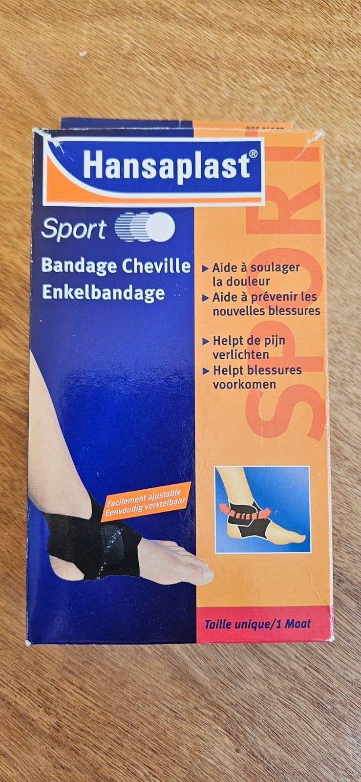 Hansaplast Sport Enkelbandage - Nieuw in verpakking, Ophalen of Verzenden, Nieuw