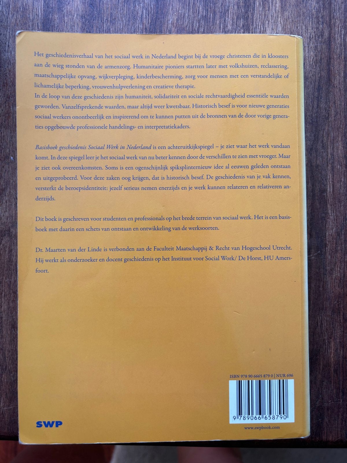 Basisboek Geschiedenis Sociaal Werk in Nederland, Ophalen of Verzenden, Gamma, Zo goed als nieuw, HBO