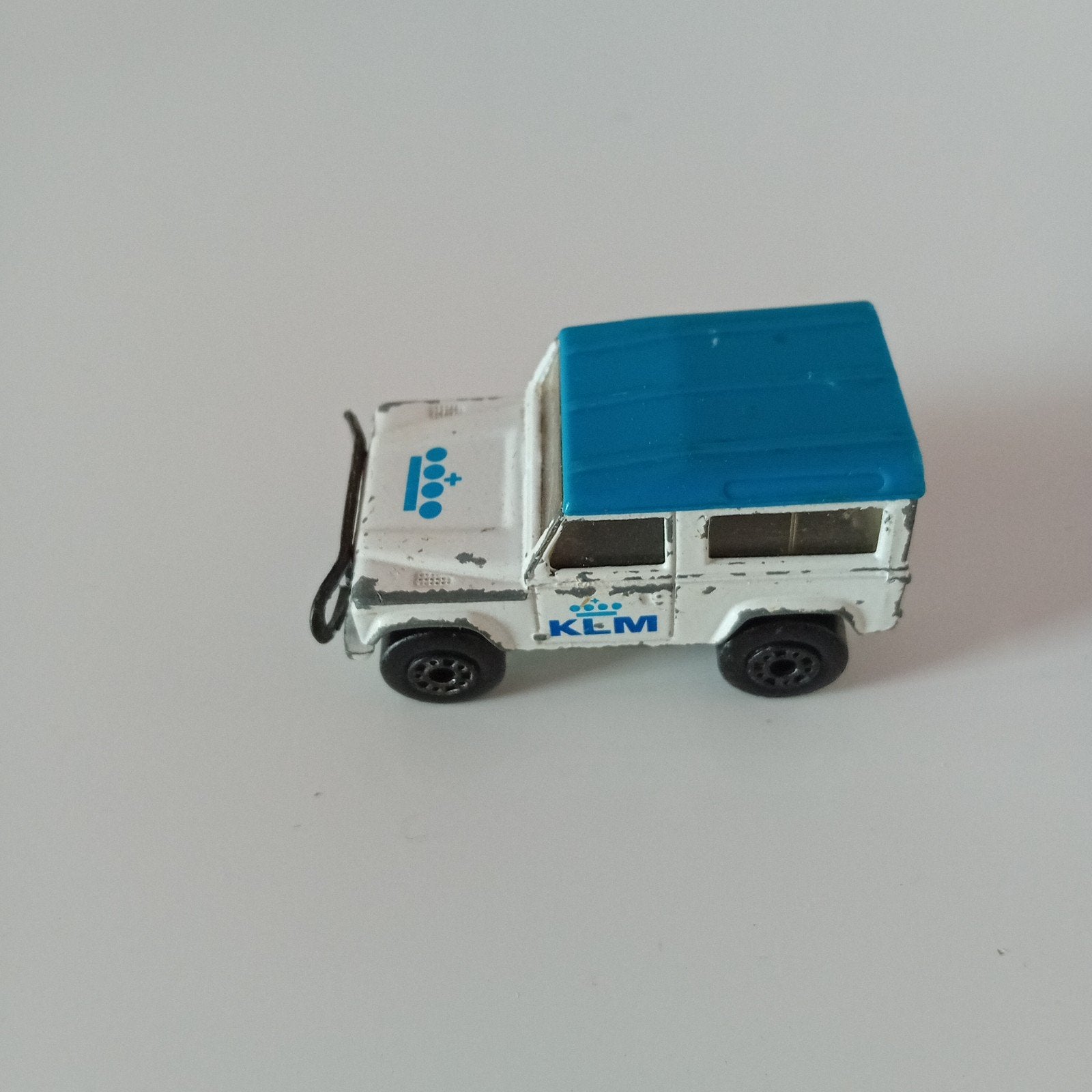 Matchbox Land Rover Ninety KLM - Vintage Speelgoedauto, Verzenden