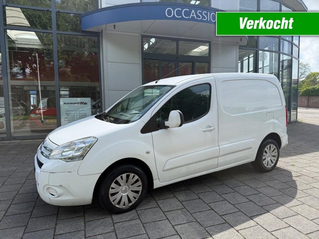 Citroen BERLINGO 1.6I 500 CLUB-ZIJSCHUIFDEUR!!!, Auto's, Bestelauto's, Huisgarantie, Wit, Bedrijf, Handgeschakeld