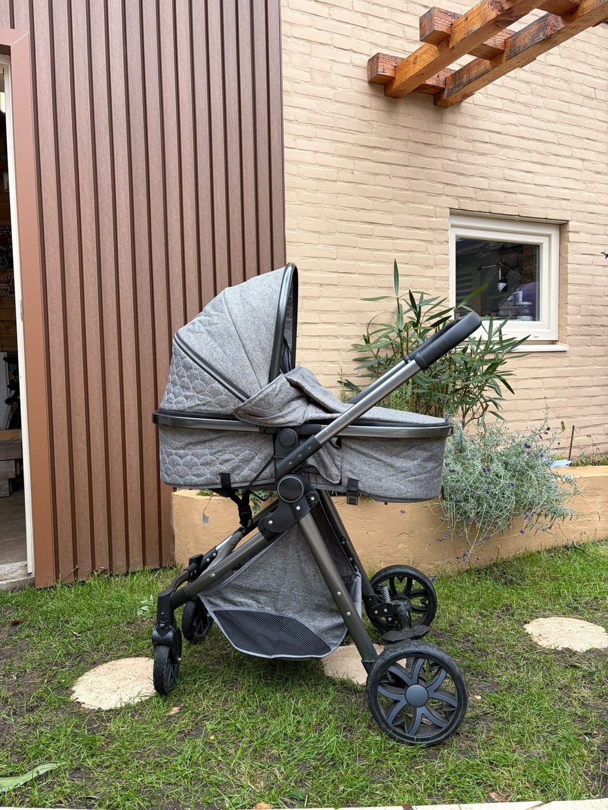 Kinderwagen 3 in 1, Luchtbanden, Zo goed als nieuw, Combiwagen, Ophalen