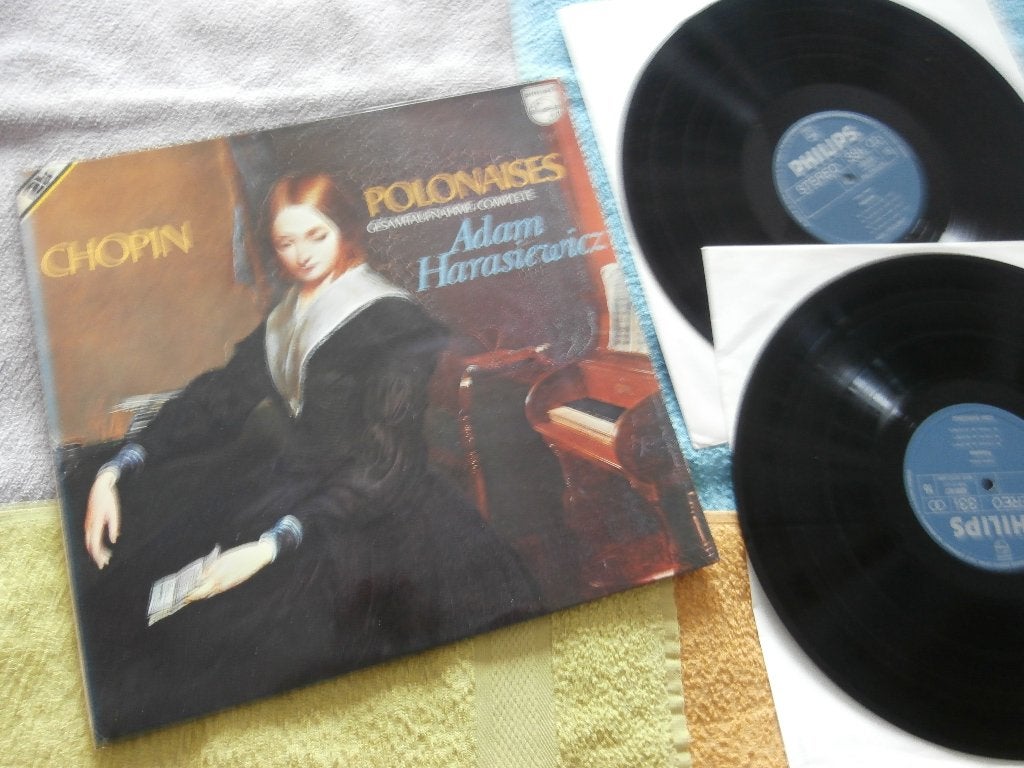 2-LP - Chopin* - Adam Harasiewicz Polonaises., Kamermuziek, Chopin, Ophalen of Verzenden, Zo goed als nieuw