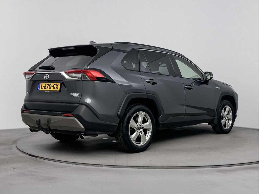 Toyota RAV4 2.5 Hybrid AWD Dynamic | Dealer onderhouden | Tr, Auto's, Toyota, Automaat, 12 maanden, Stof, Gebruikt